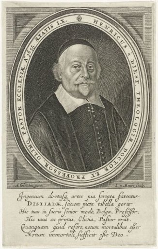 Portrait of Henricus van Diest