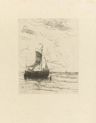 Fishing Boat Off the Coast