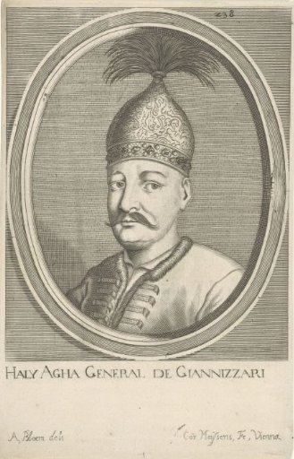 Portrait of Haly Agha, General of the Janissaries