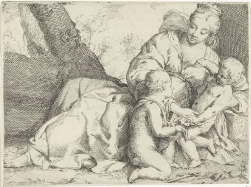 Mary with the Christ Child and John the Baptist