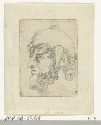 Head of a warrior
