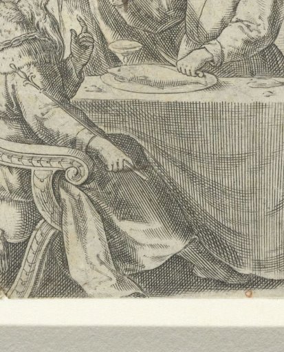 Polycrates Receiving a Fish