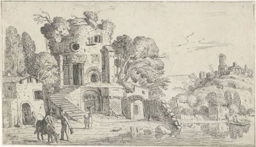 Landscape with Round Tower