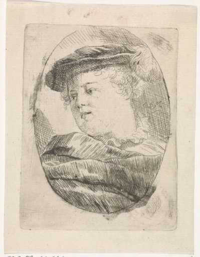 Young Man with a Cap on His Head
