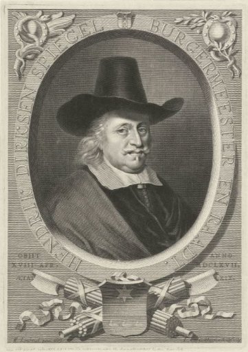 Portrait of Hendrick Dircksz. Spiegel