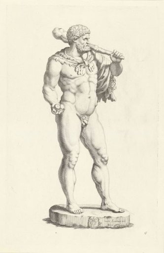 Statue of the old Hercules