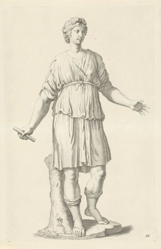 Statue of a standing woman