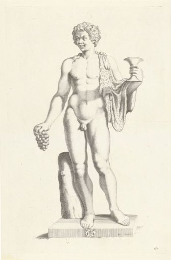 Statue of a satyr