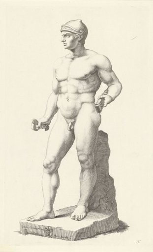 Statue of a gladiator