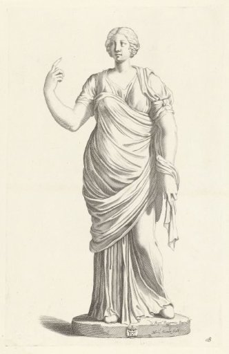 Statue of a standing woman