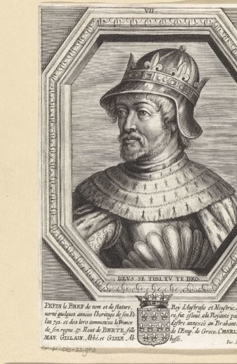 Two busts of men in breastplates