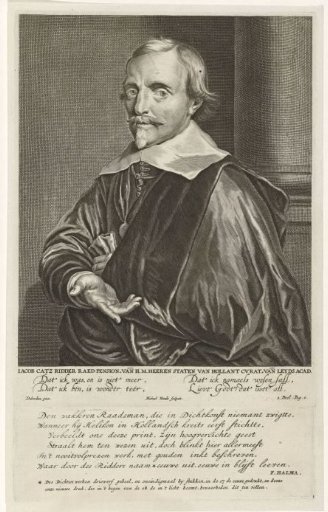 Portrait of Jacob Cats
