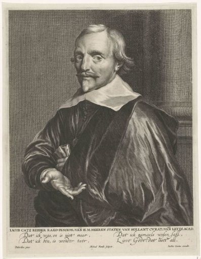 Portrait of Jacob Cats