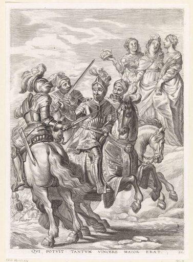 Victory of Emperor Charles V at Ticinum