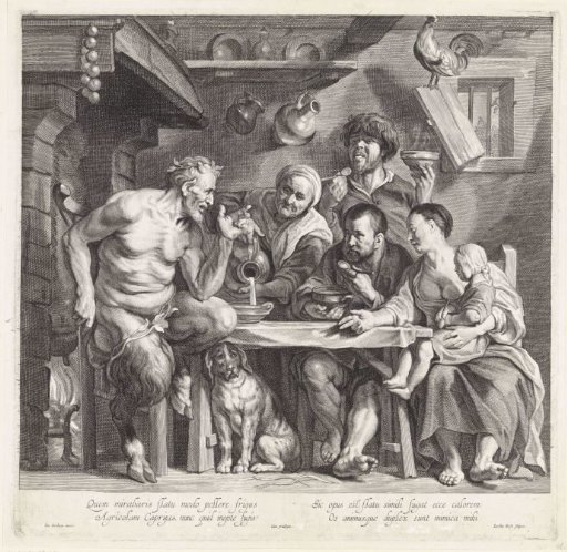Fable of the Satyr and the Peasant