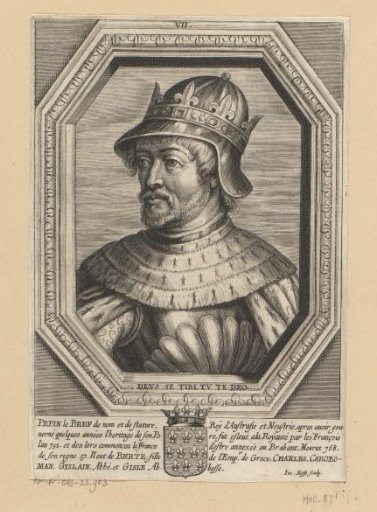 Portrait of King Pepin the Short