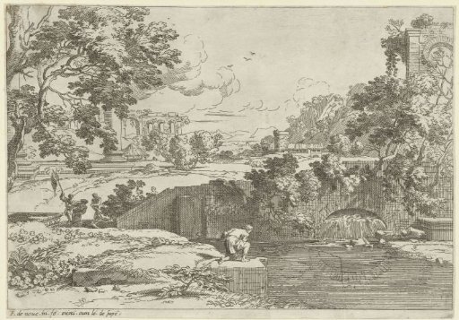 Landscape with an Angler