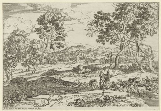 Hilly Landscape with Four Figures