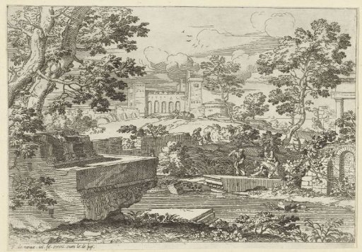 Landscape with Remains of an Architrave