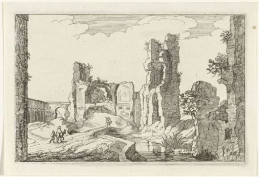 Landscape with Gate and Ruin