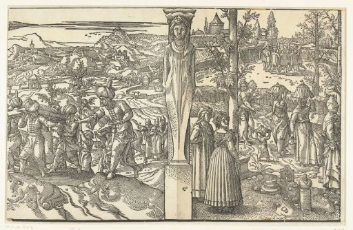 Funeral procession and wedding procession