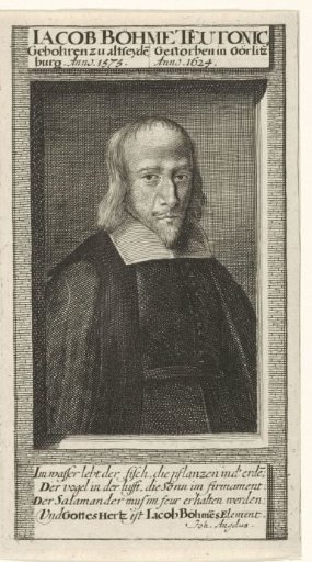 Portrait of Jakob Böhme