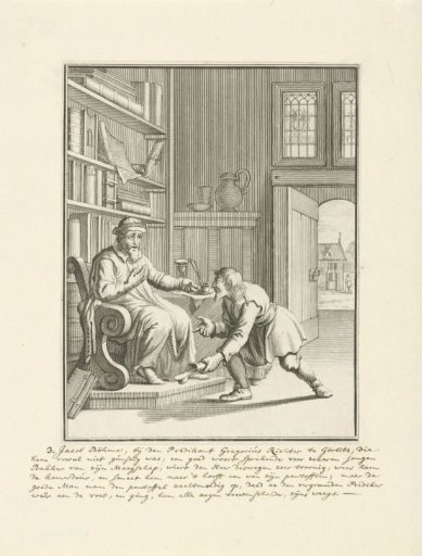 Jakob Böhme Returns the Slipper of Richter