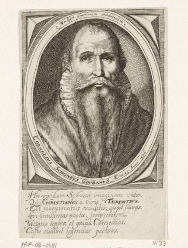 Portrait of Cornelis Schonaeus