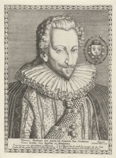 Portrait of King Henry IV of France and Navarre
