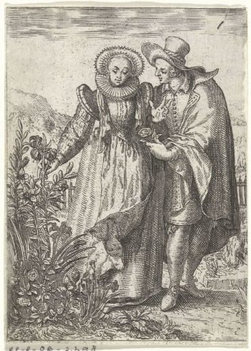 Walking Couple