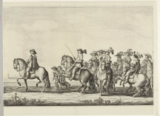 Entry of Maria de' Medici into Amsterdam (Plate 2), 1638
