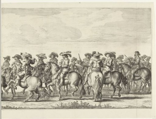 Entry of Maria de' Medici into Amsterdam (Plate 5), 1638