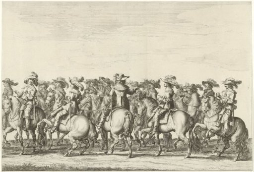 Entry of Maria Henrietta Stuart, Princess of Orange into Amsterdam (Plate 3)