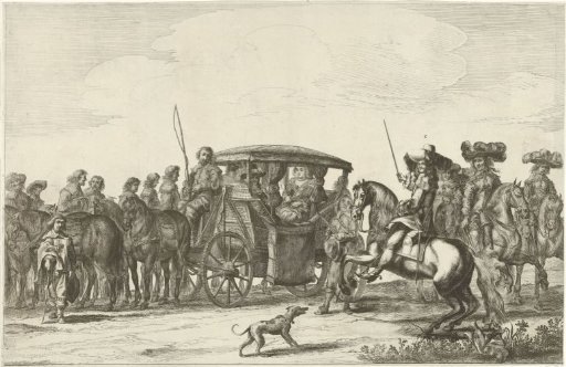 Entry of Maria Henrietta Stuart, Princess of Orange into Amsterdam (Plate 6)