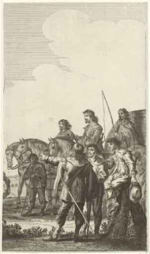 Entry of Maria Henrietta Stuart, Princess of Orange into Amsterdam (Plate 7)
