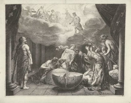 French Maiden beseeches the gods for help