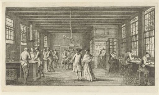 Letter foundry of Johannes Enschedé in Haarlem