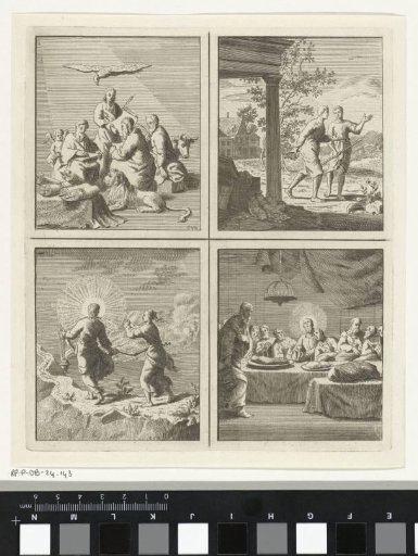 Evangelists and Prophets / Contentment / Guided by Christ / The Last Supper