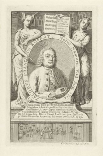 Portrait of Jacobus Franciscus Rosart