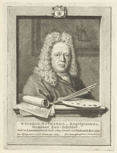 Portrait of Wigerus Vitringa