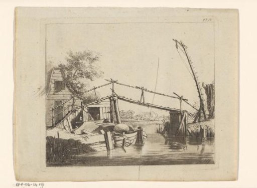 Little bridge by a ditch