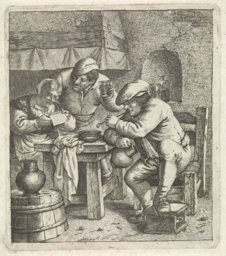 Interior with a Woman Reading a Letter Aloud