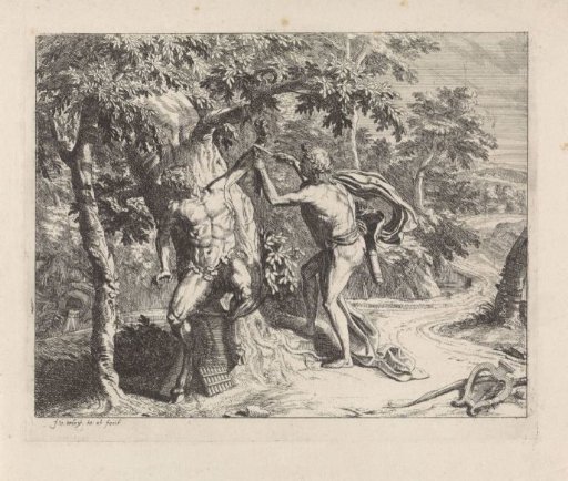 Apollo Flays Marsyas