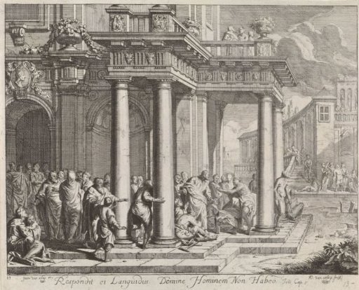 Christ Healing a Man at the Pool of Bethesda