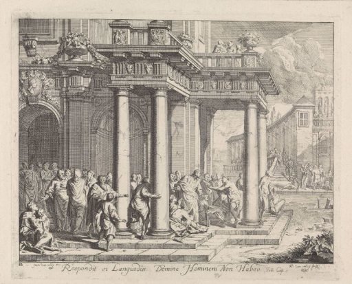 Christ Healing a Man at the Pool of Bethesda