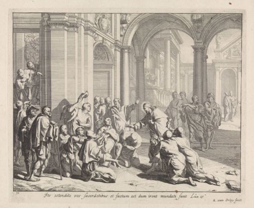 Christ and the Ten Lepers