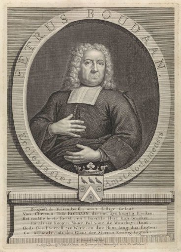 Portrait of Petrus Boudaan