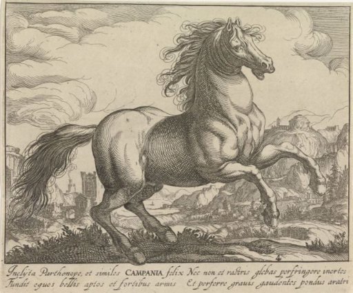 Landscape with a Horse from Campania