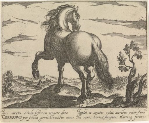 Landscape with a Horse from Germany