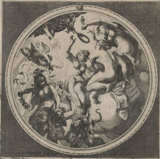 Personifications of Painting, Engraving and Sculpture